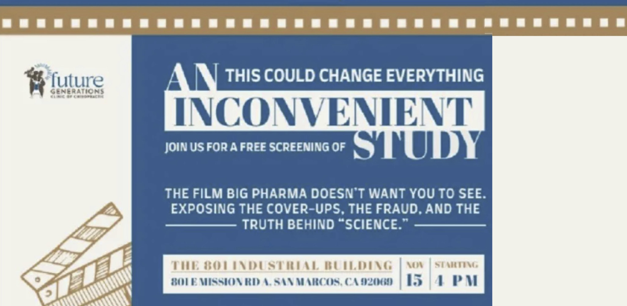 Free Screening: An Inconvenient Study