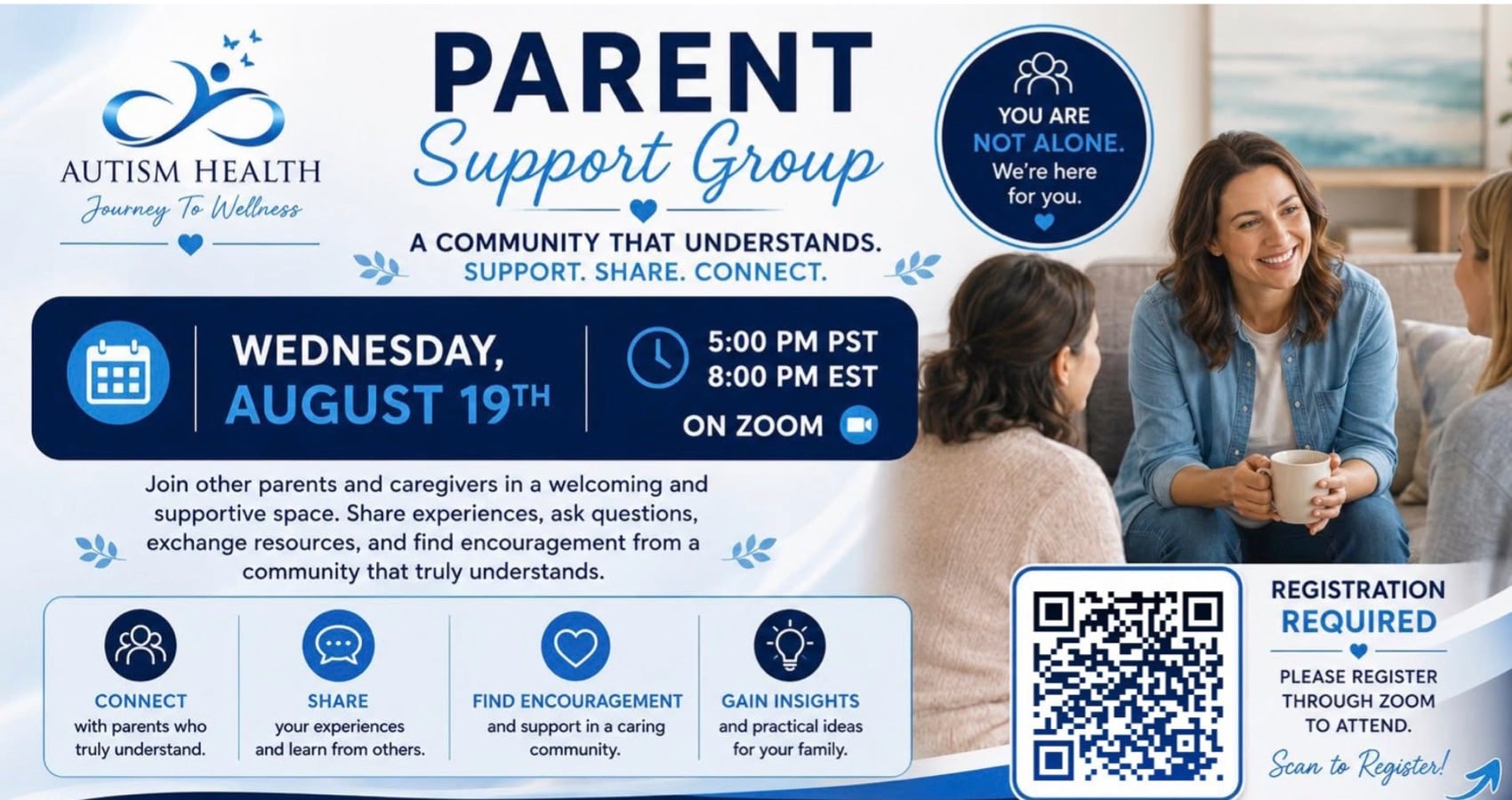 Autism Health Support Group Online